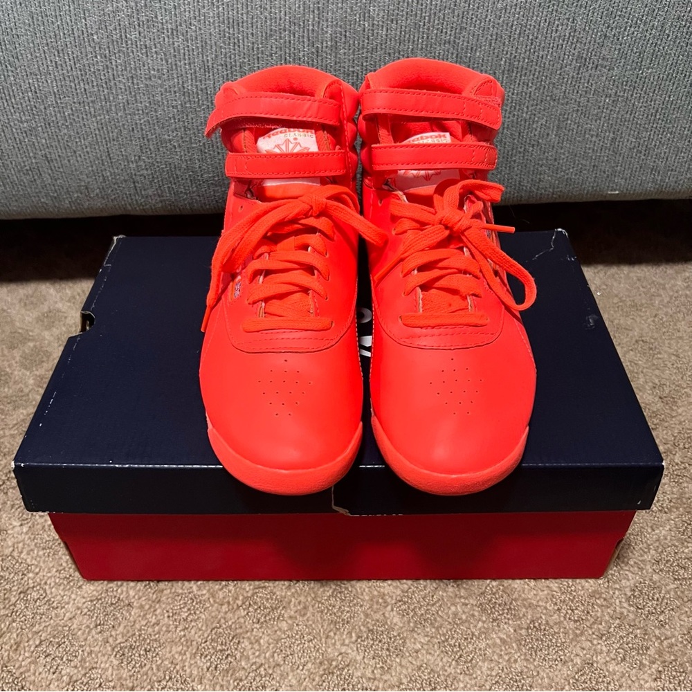 Reebok Freestyle Hightop Retro Sneakers